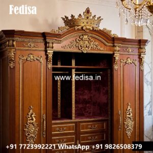 Elegant Wardrobe Design with Royal Charm No-12016