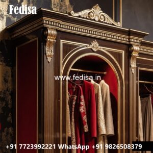 Classic Wardrobe Design with Timeless Luxury No-12023