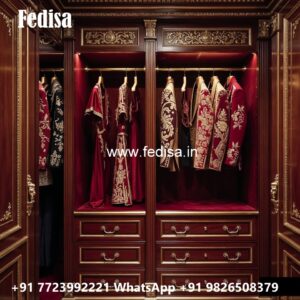 Timeless Wooden Closet Design for Homes No-12029