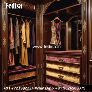 Classic Wardrobe Design with Sophisticated Finish No-12030