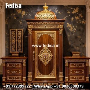 Premium Classic Closet with Wooden Finish No-12038
