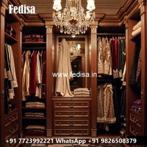 Traditional Luxury Closet with Wooden Beauty No-12054