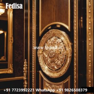 Luxury Wardrobe Design with Decorative Panels No-12069
