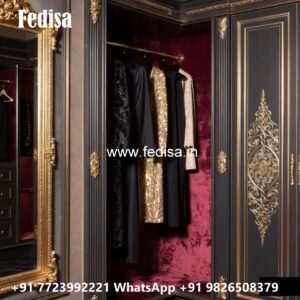 Premium Classic Closet with Decorative Features No-12074