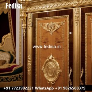 Antique Wooden Wardrobe with Elegant Finish No-12075