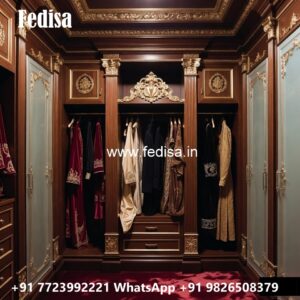 Classic Bedroom Closet with Royal Inspiration No-12077