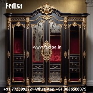 Luxury Classic Closet with Rich Wooden Texture No-12100