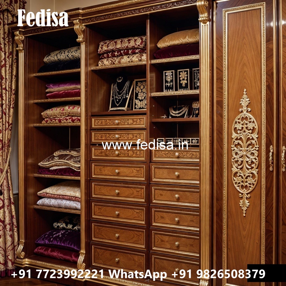 Sliding Wardrobe Design with Mirror Doors No-12135