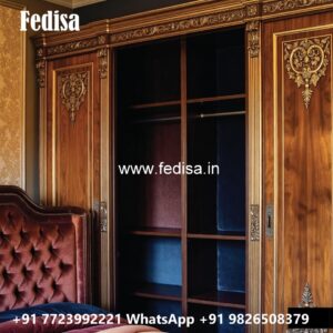 Modern Wardrobe Design with Hidden Storage No-12146