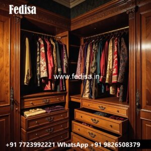 Modular Wardrobe Design with Modern Aesthetics No-12156