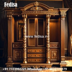 Luxury Wardrobe Design with Decorative Lighting No-12160