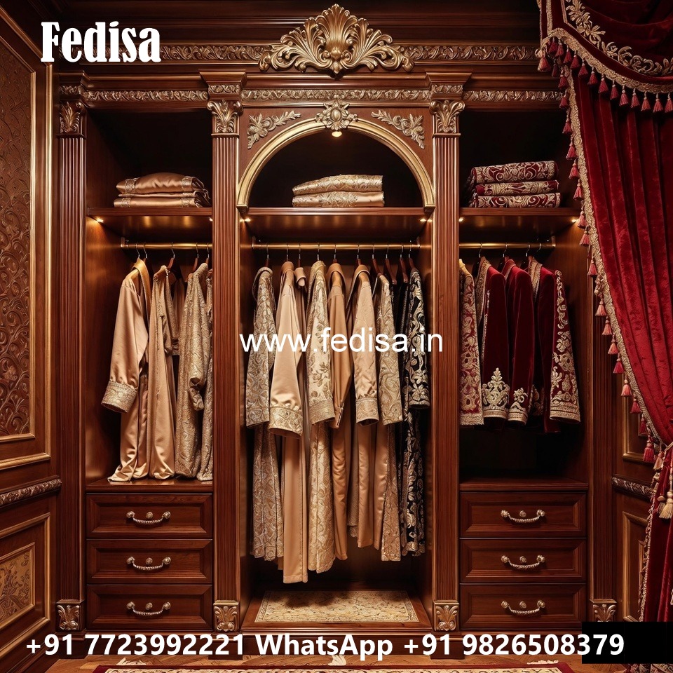 Designer Wooden Wardrobe Design Ideas No-12169