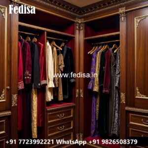 Luxury Wardrobe Design for Modern Villas No-12181