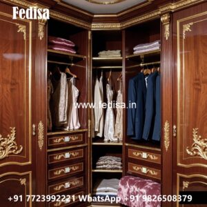 Premium Wardrobe Design with Custom Storage No-12183