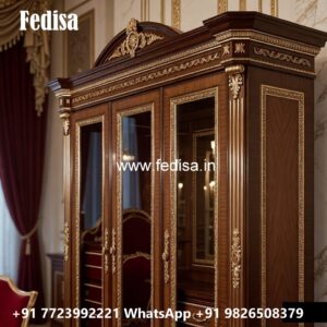 Wooden Wardrobe Design with Modern Appeal No-12219