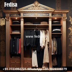 Wardrobe Design Ideas for Modern Luxury Bedrooms No-12225