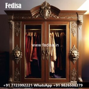 Stylish Wardrobe Design with Modern Layout No-12229