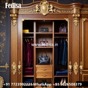 Minimal Wardrobe Design with Elegant Storage No-12236