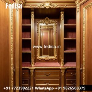 Elegant Wooden Wardrobe Design Trends No-12241