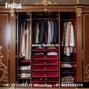 Premium Wardrobe Design with Glass Finish No-12242