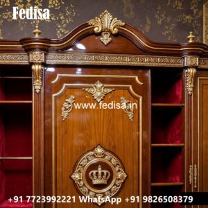 Stylish Wardrobe Design with Luxury Decor No-12243