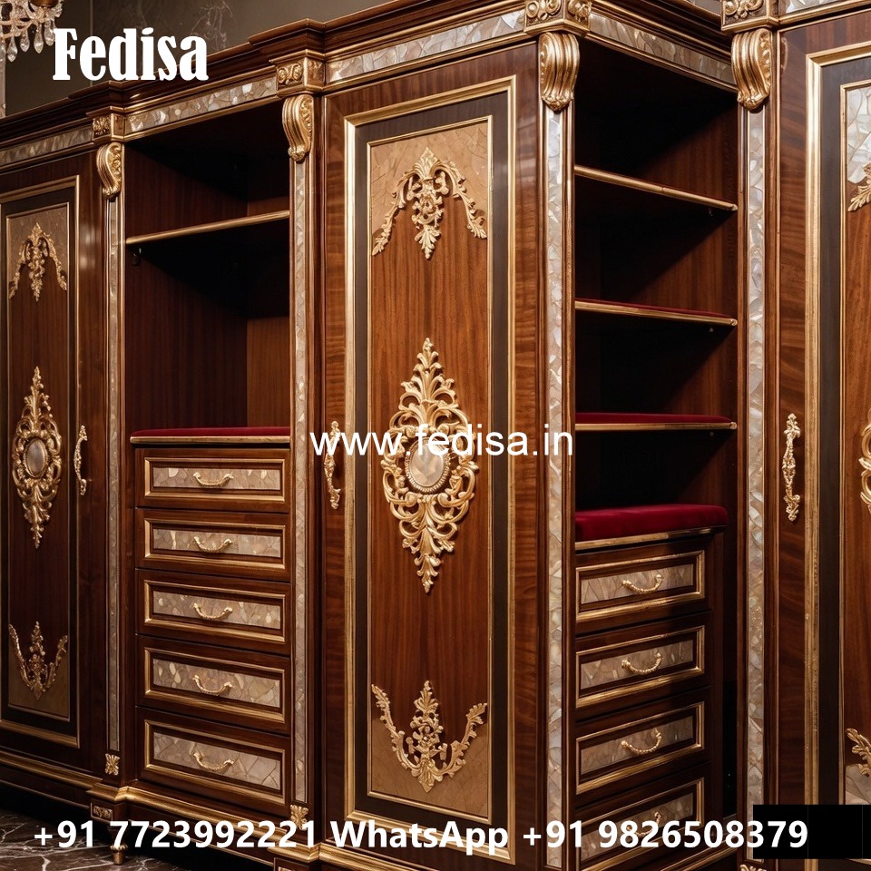 Modern Sliding Wardrobe Design with Mirrors No-12245