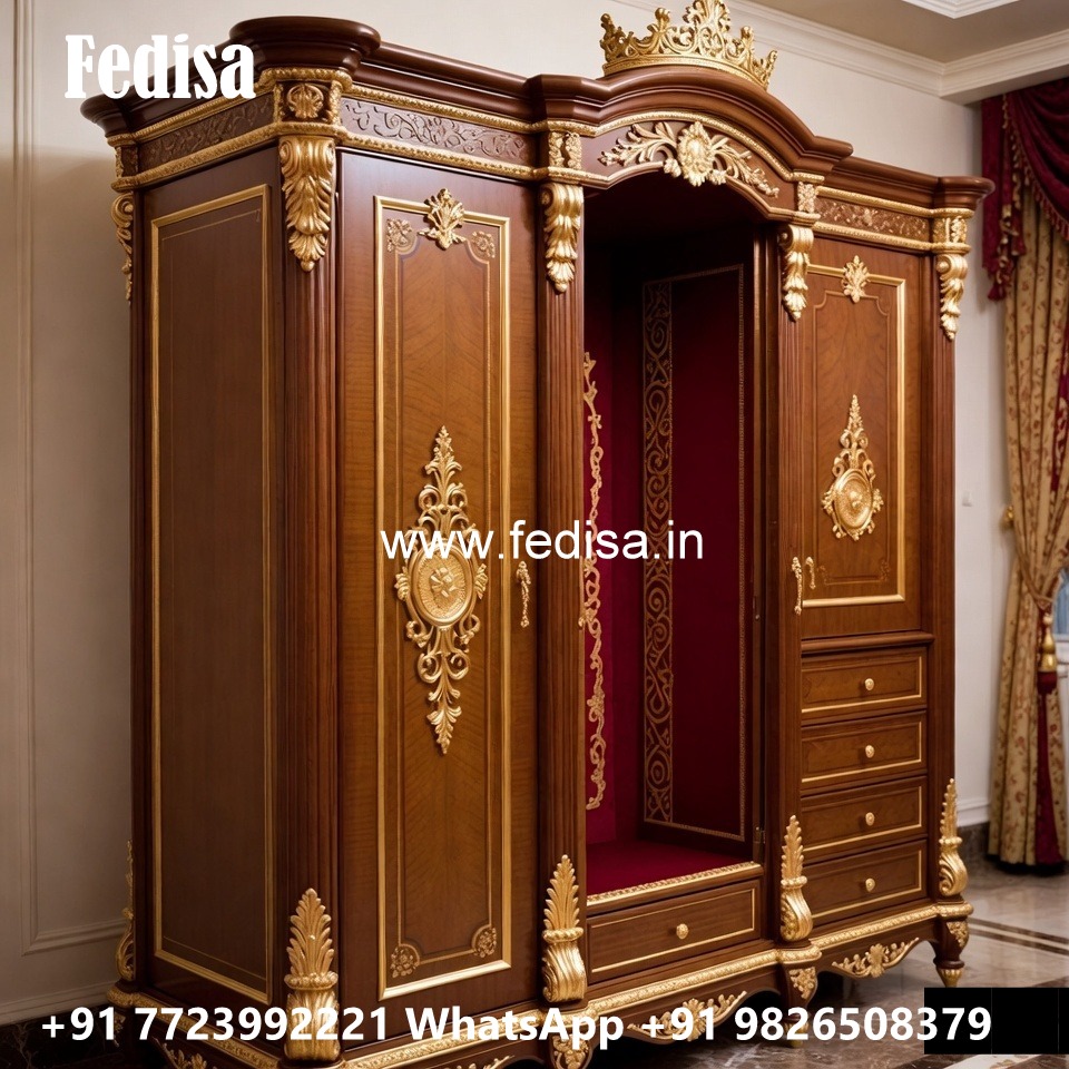 Luxury Wardrobe Design for Spacious Interiors No-12248