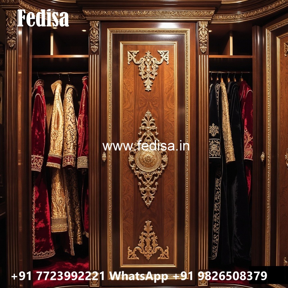 Stylish Sliding Wardrobe Design for Bedrooms No-12258