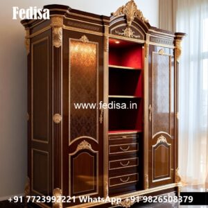 Space Saving Wardrobe Design with Luxury Appeal No-12264