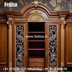 Premium Wooden Wardrobe Design Concepts No-12268