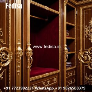 Contemporary Wardrobe Design with Stylish Details No-12272