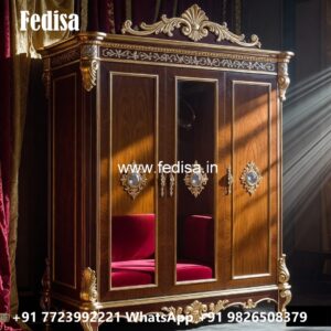 Minimal Wardrobe Design with Premium Finish No-12284