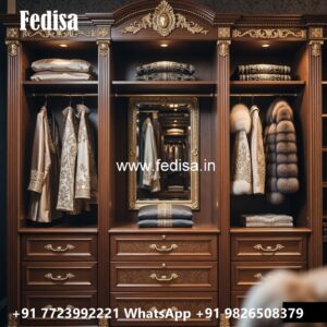 Stylish Wardrobe Design with Functional Beauty No-12285