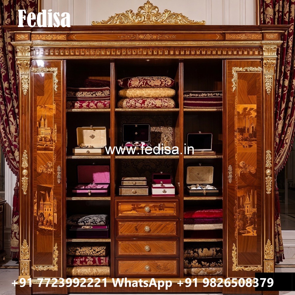 Contemporary Wardrobe Design with Elegant Lines No-12293