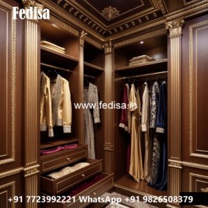 Modern Wardrobe Design with Smart Storage Ideas No-12309
