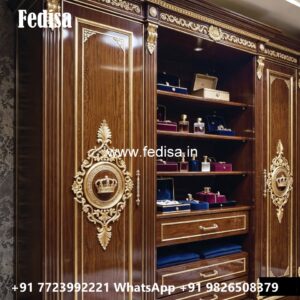Wardrobe Design Ideas with LED Lighting No-016