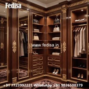 Sophisticated Wardrobe Design for Stylish Bedrooms No-032