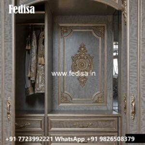 Space Efficient Wardrobe Design for Small Bedrooms No-037
