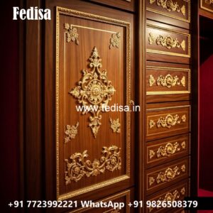 Luxury Wardrobe Design for Spacious Bedrooms No-058