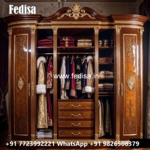 Beautiful Wardrobe Design with Premium Wood No-080