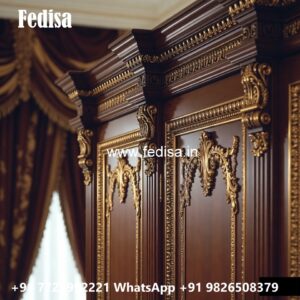 Wooden Wardrobe Design with Luxury Appeal No-094