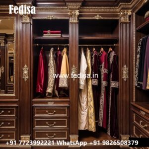 Wardrobe Design Inspiration with Elegant Decor No-099