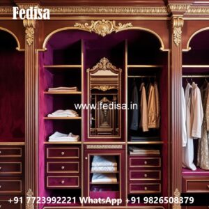 Luxury Wardrobe Design with Stylish Lighting No-104