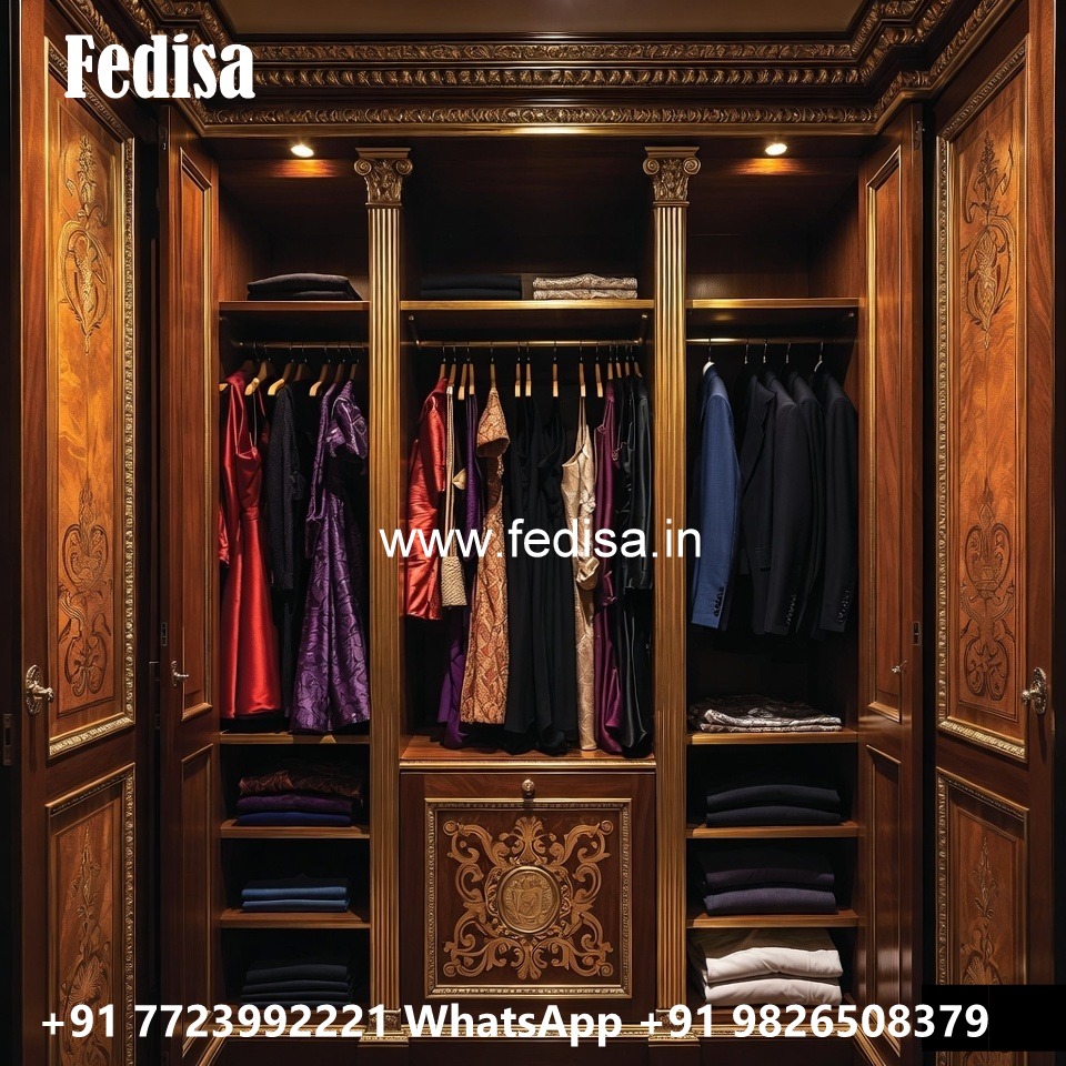 Smart Wardrobe Design with Space Optimization No-107