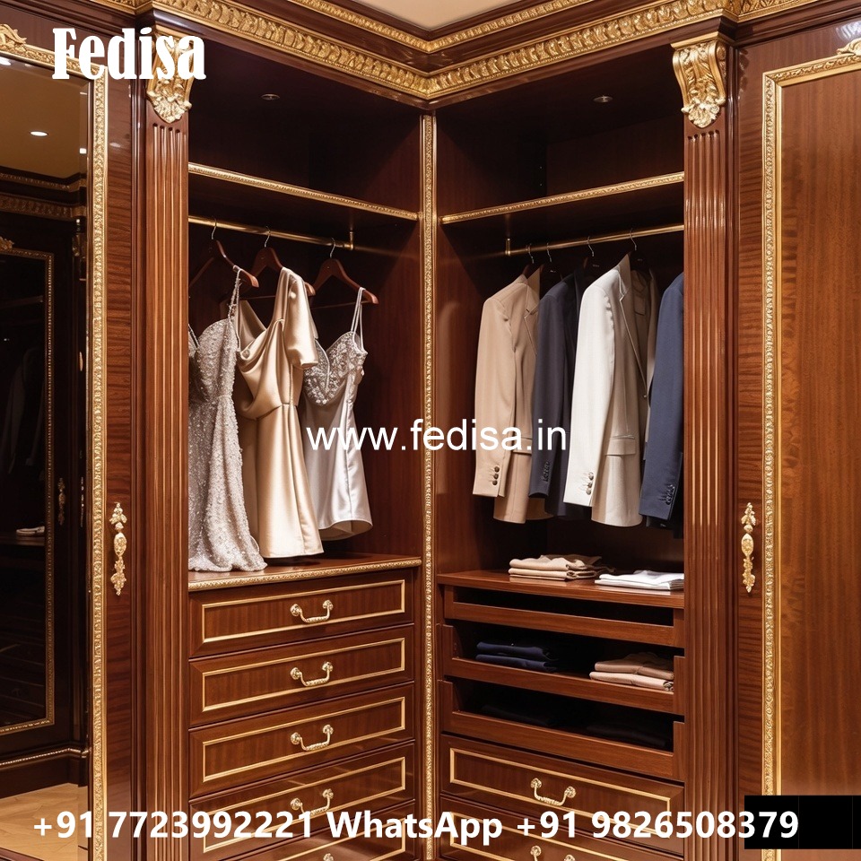 Wooden Wardrobe Design with Modern Appeal No-114