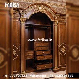 Elegant Wardrobe Design with Sliding Doors No-115