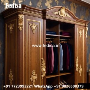 Modern Wardrobe Design with Sleek Storage No-117