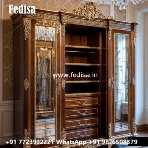Contemporary Wardrobe Design with LED Features No-121