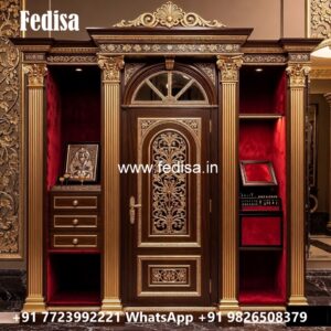Wardrobe Design with Luxury Wooden Finish No-125