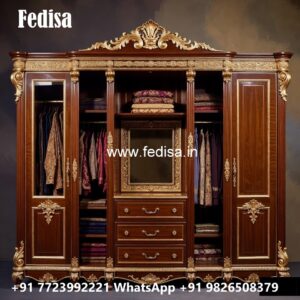 Luxury Wardrobe Design with Functional Features No-134